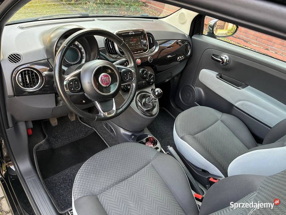 Fiat 500 szklany dach felga alu stan perfekcyjny szyberdach Rybnik sprzedam