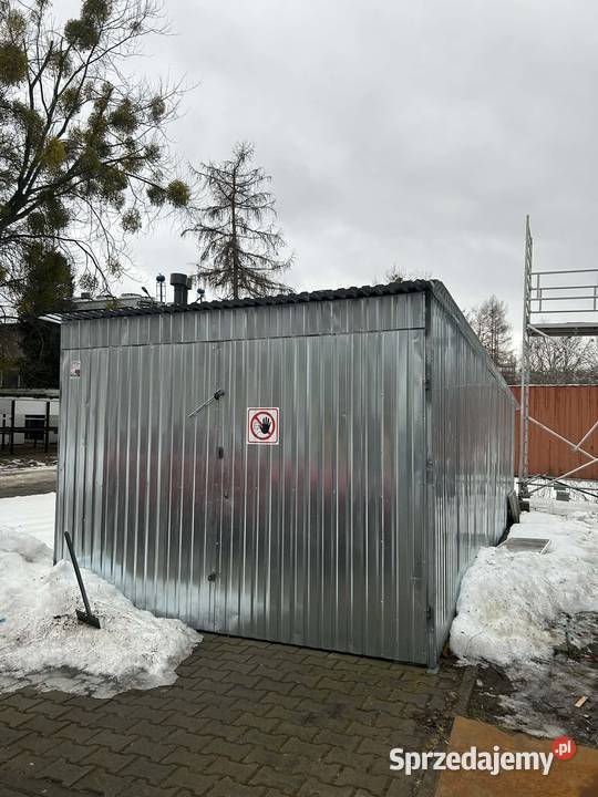 Syndyk sprzeda garaż metalowy mazowieckie Warszawa