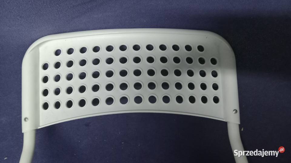 krzesło metalowe plastik białe Warszawa