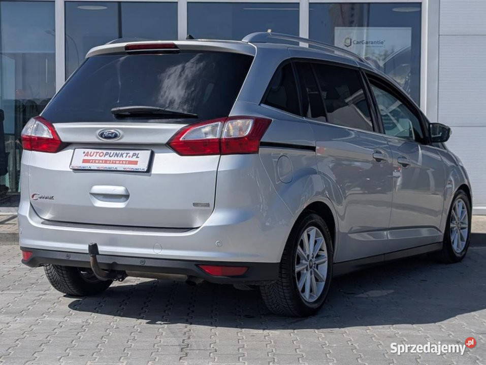 FORD Grand C 2017r Pakiet Zima CarPlay Czujniki Gdańsk
