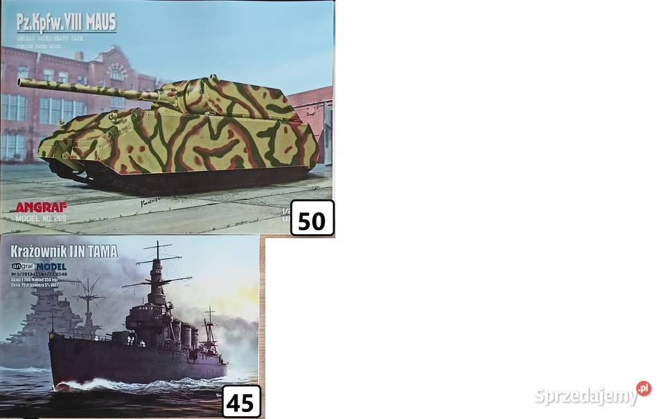 Modele Kartonowe Wejherowo sprzedam