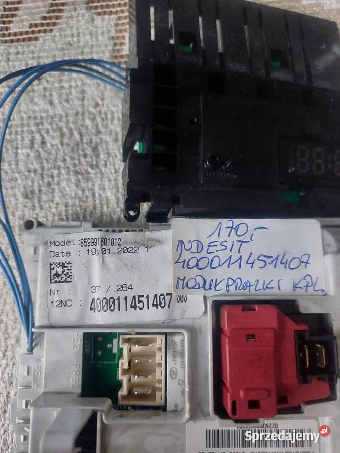 INDESIT 400011451407 MODUŁ PRALKI KPL Nowy Sącz