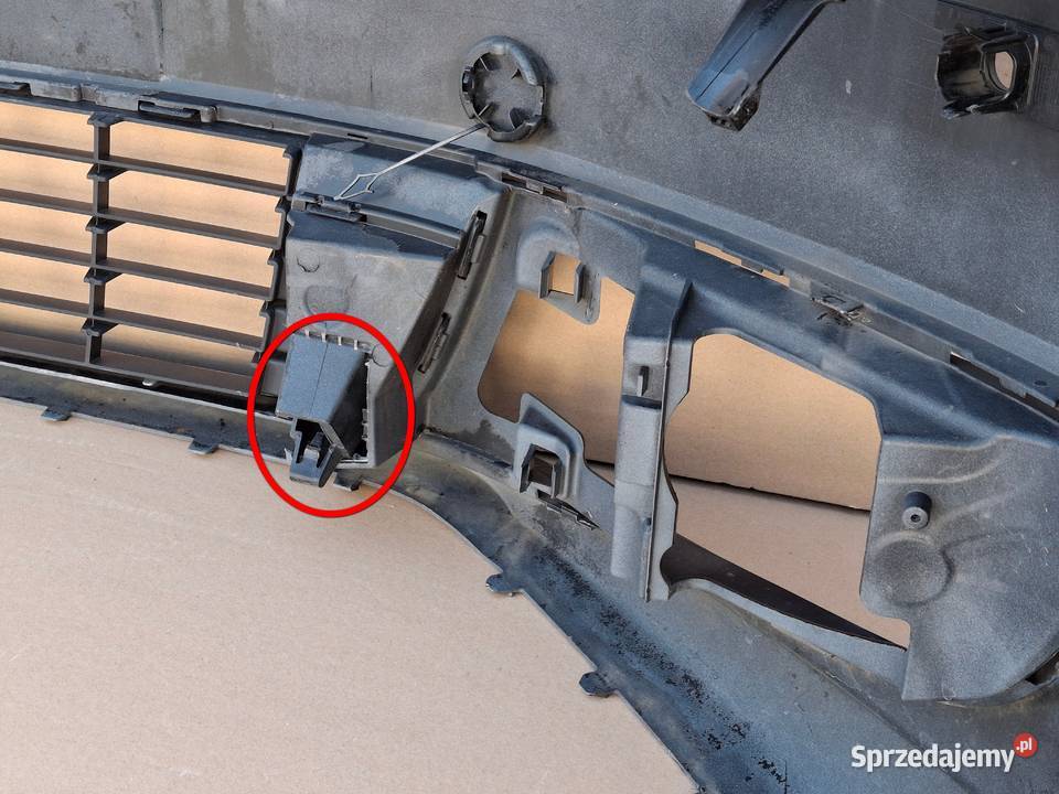 VW TOURAN I LIFT ZDERZAK PRZÓD PRZEDNI SPRYSKI