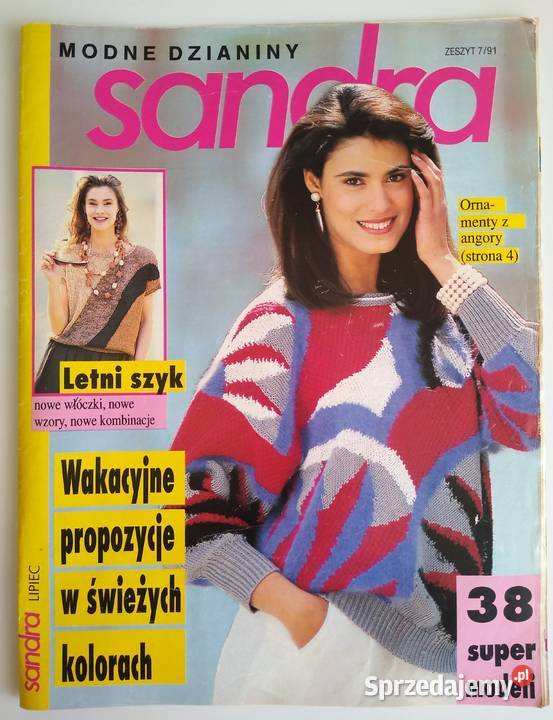 Modne Dzianiny Sandra 71991 pomorskie