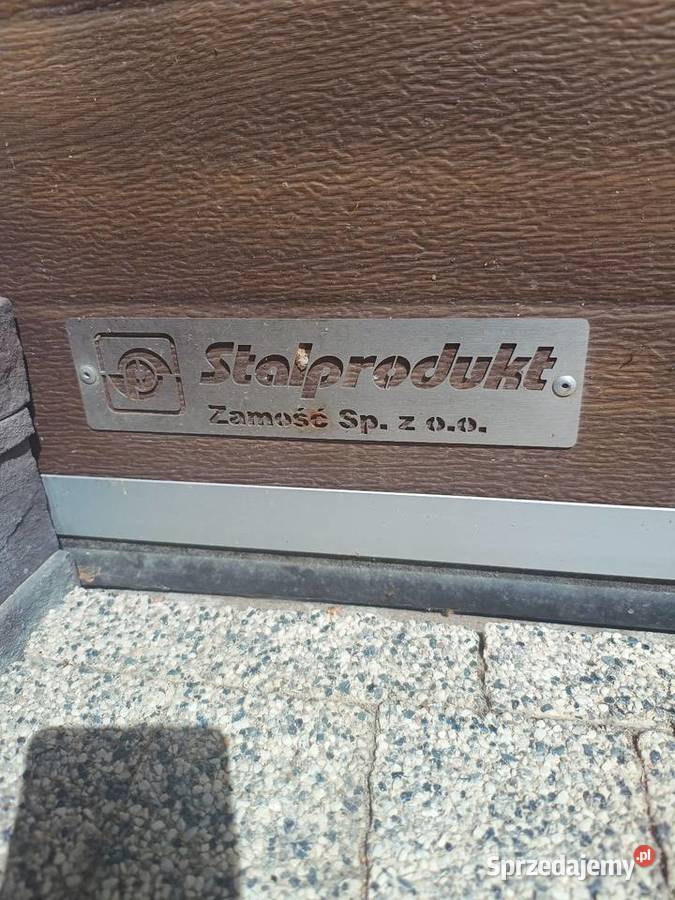 Brama garażowa automat firmy STALPRODUKT lubelskie Chełm
