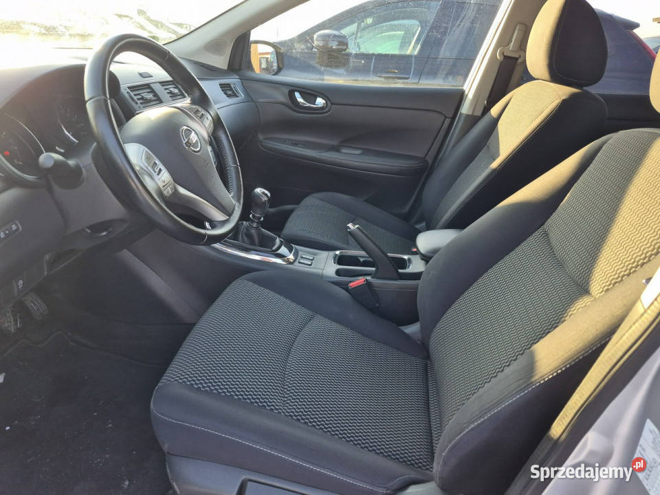 Nissan Pulsar Nissan Pulsar 12 benz Nawigacja srebrny Węgrów