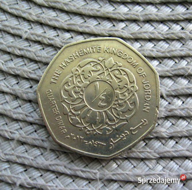Jordania 14 Dinara 2012r Kalisz