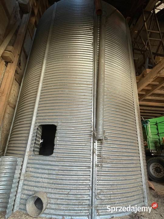 Silos zbożowy 90 ton wewnętrzny bez dachu Lublin sprzedam