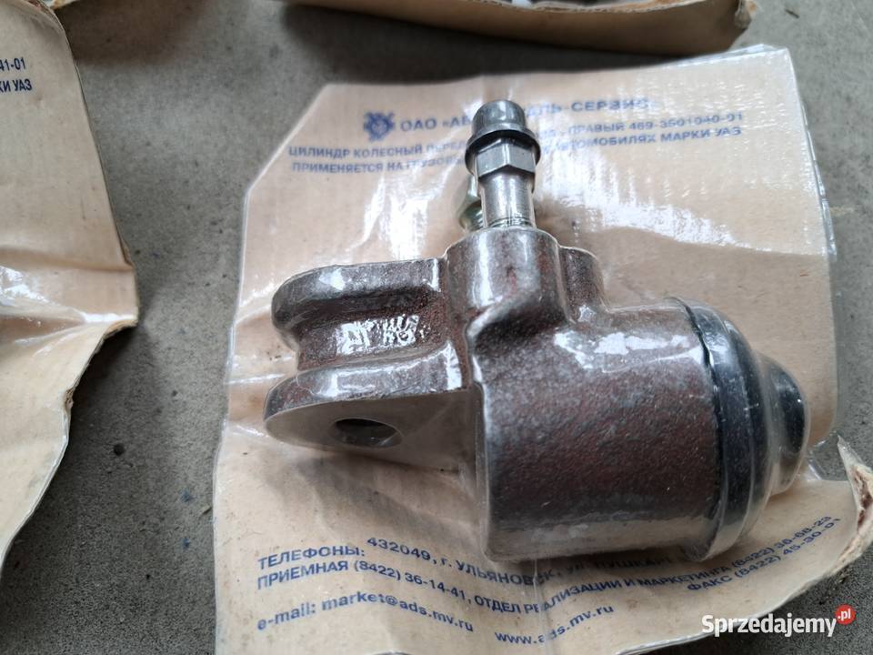 Cylinderki hamulcowe symbol Wwa M20 Uaz Zil Gaz Cylinderki Leszno sprzedam