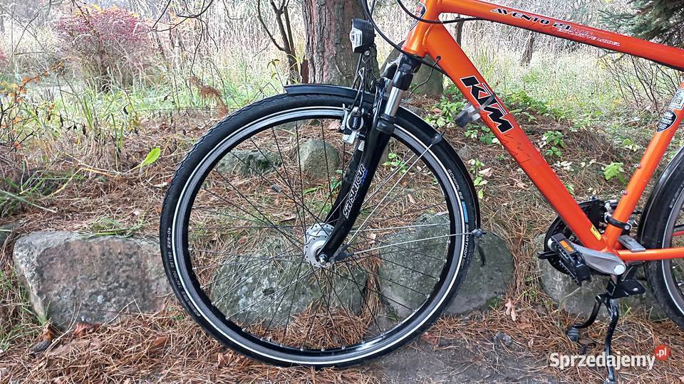 Alu Rower Miejski Męski KTM Avento 24 Plus 3x8 Wołów