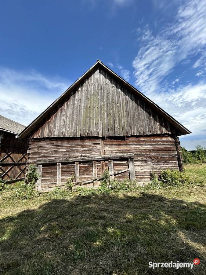 Stodoła i obora na deski i bale