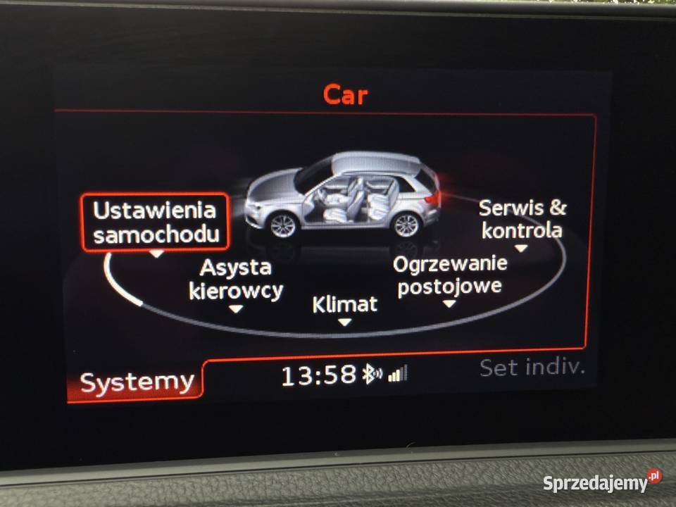 Audi A3 8V 2016r 20 TDI 184 Webasto Radar Łódź