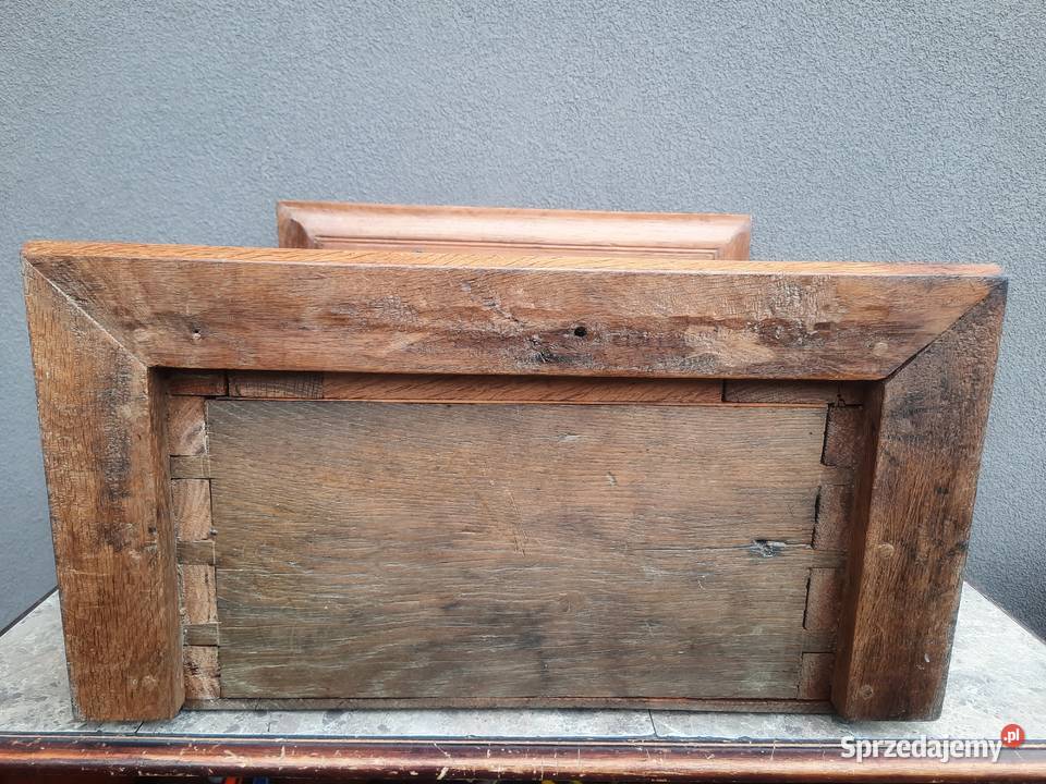 Zabytkowa mała szafka wisząca barok antyk D014 Tczew