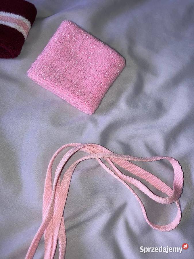 Nowy komplet sznurówki i frotki na ręce USA Nisko