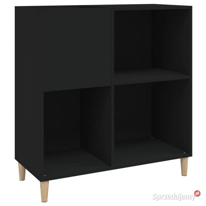 Szafka na płyty czarna 845x38x89 materiał mazowieckie
