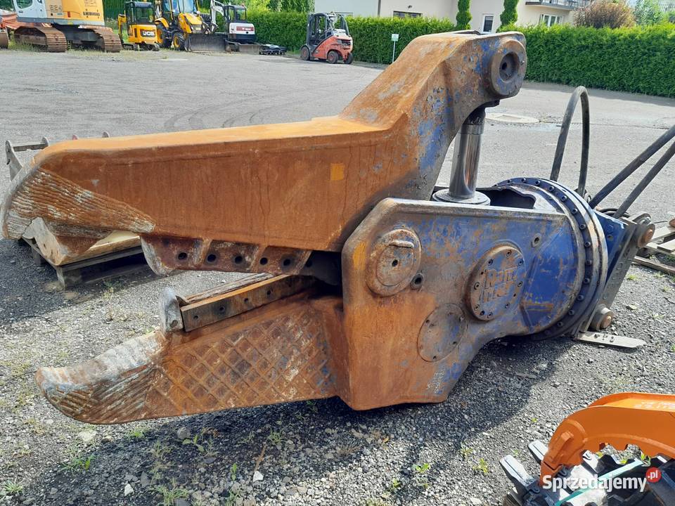Nożyce tnąco krusząco wyburzeniowe obrotowe