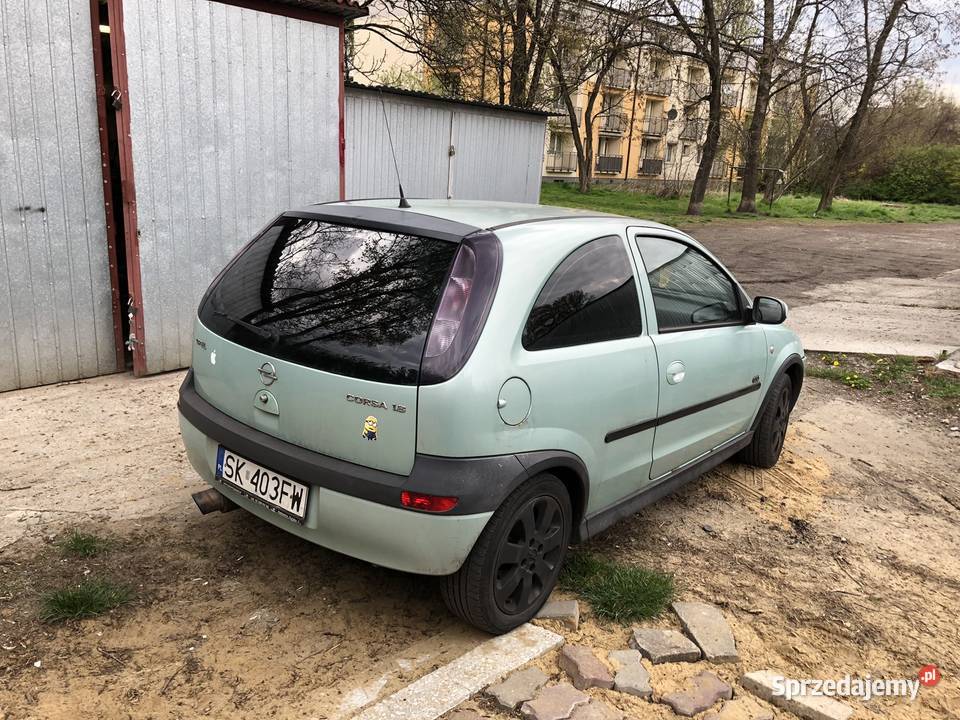 Opel Corsa C 18 GSI LPG Rok produkcji 2001 śląskie Katowice