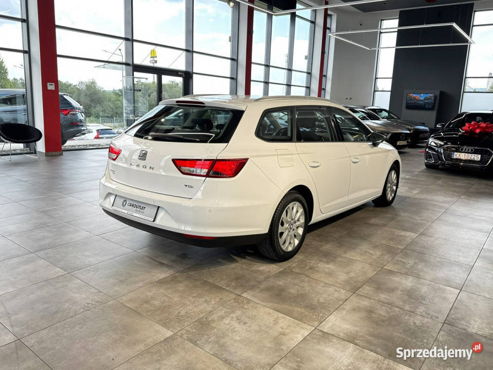 Seat Leon ST Style 20TDI 150 DSG 2015 r przebieg tempomat Myślenice