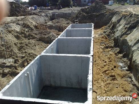 szamba betonowe 10m3 jednolite szeregowe mazowieckie