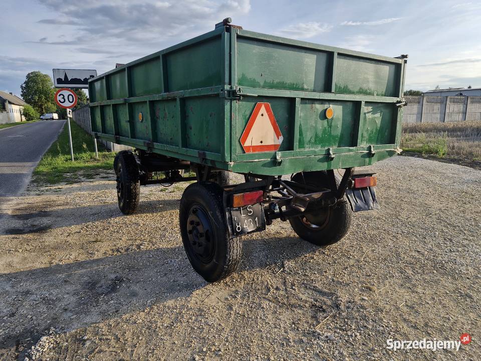Przyczepa Wywrotka SANOK D44B Podwójne burty