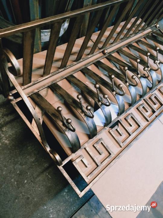 duży wieszak do przedpokoju kuty metalowy Belsoo Szafy, regały, półki Kędzierzyn-Koźle