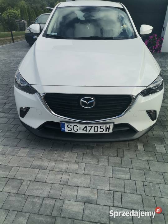 Mazda CX3 2019r Benzyna 75 000 biała 2 manualna Jaworzno sprzedam