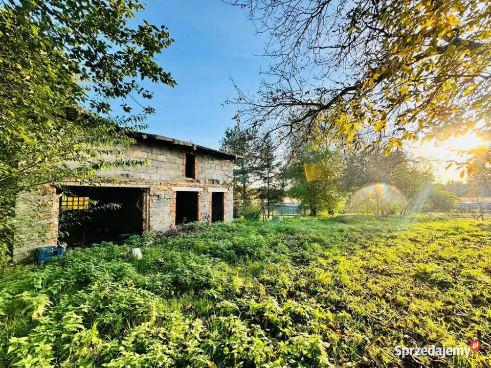 Działka budowlana 1766 m z garażem Niedobczyce Rybnik