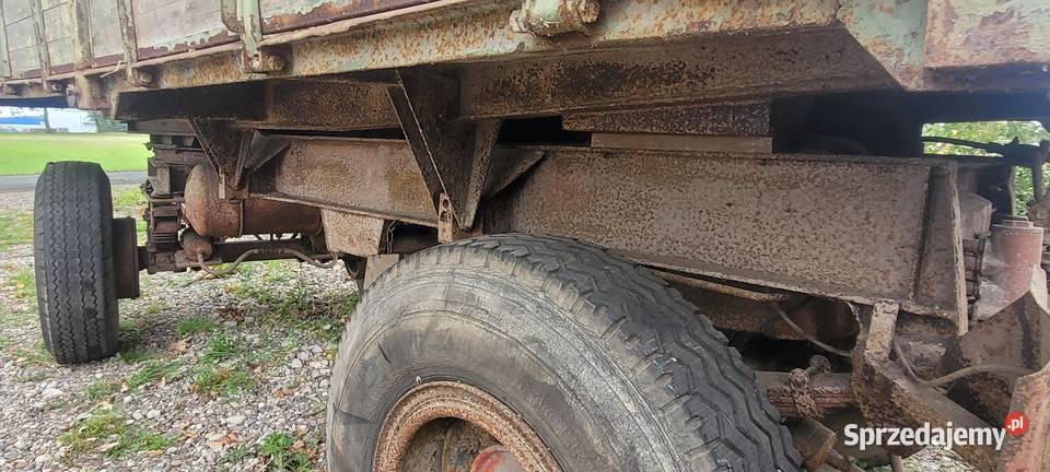 Wywrotka 2stronna pneumatyczna nieuszkodzony wielkopolskie Huta Szklana sprzedam