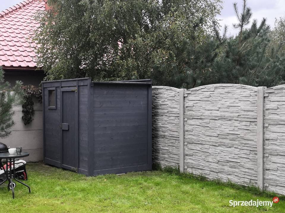 Domek ogrodowy narzędziowy drewutnia schowek wielkopolskie Kawnice