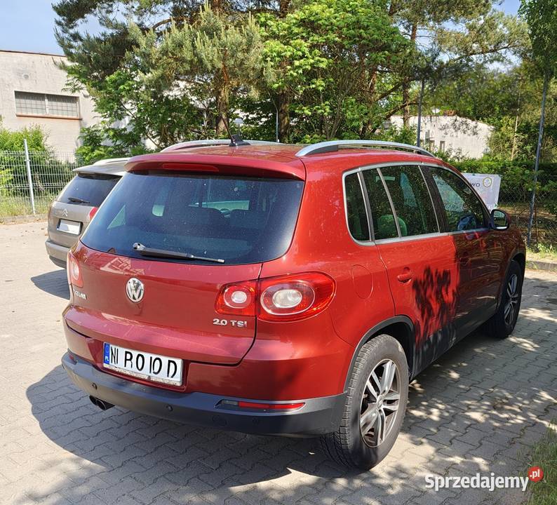 VW Tiguan 20 4x4 Zamiana światła do jazdy dziennej Poznań