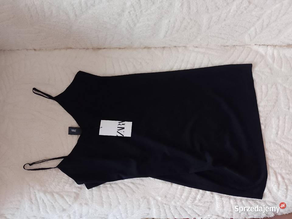 44XXL ZARA Ekskluzywna czarna halka modelująca z czarny małopolskie Kraków
