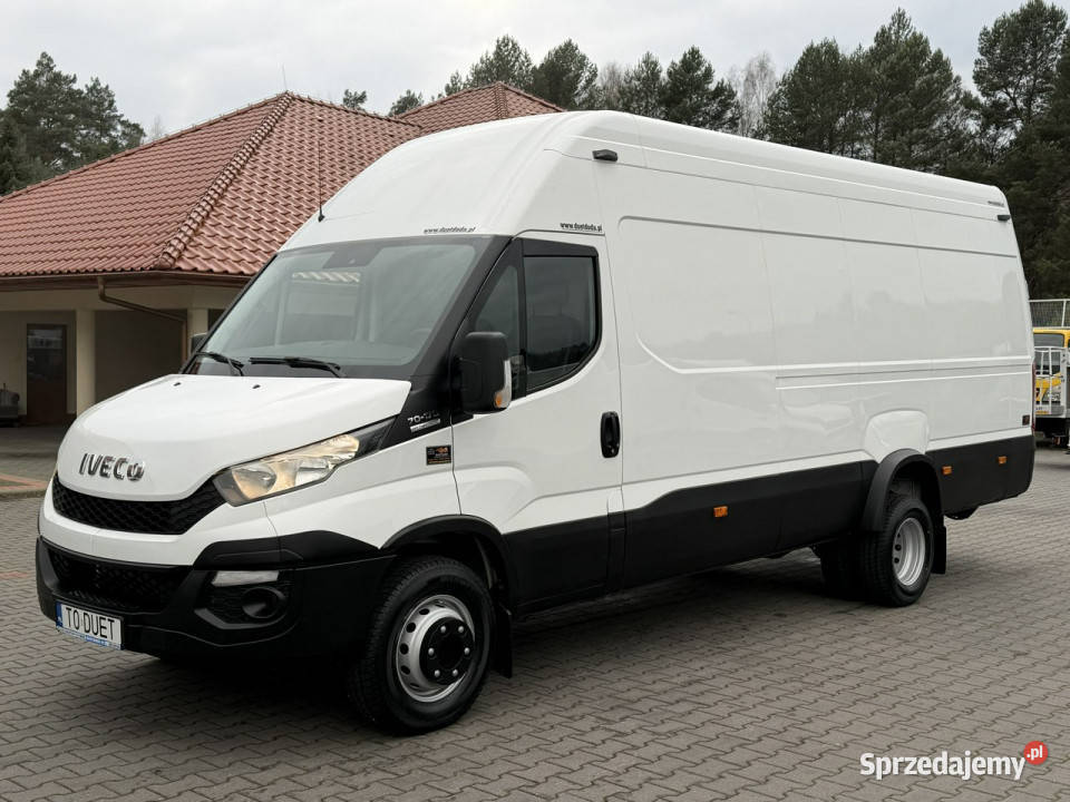 Iveco Daily 70C18 V H L4H3 MAXI HIMATIC Blaszak garażowany Widełki