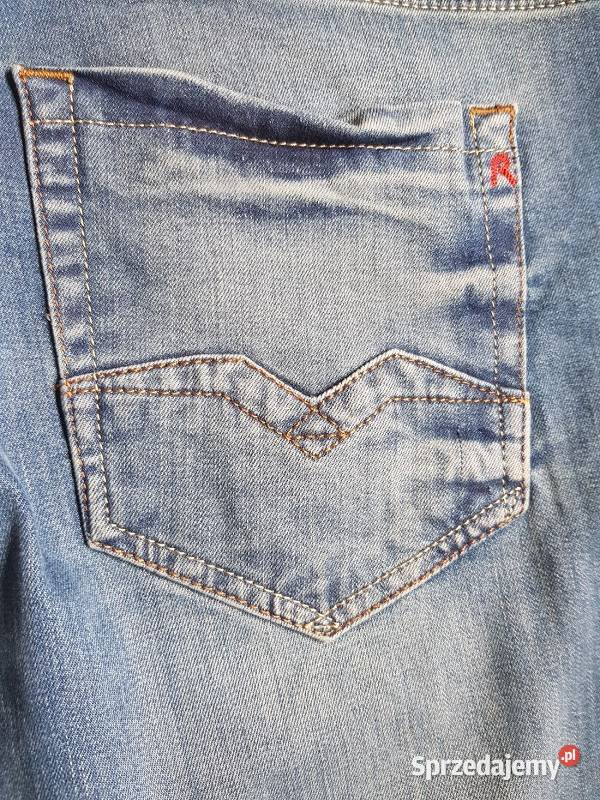 Spodnie jeansowe męskie Replay zapinane na Kielce