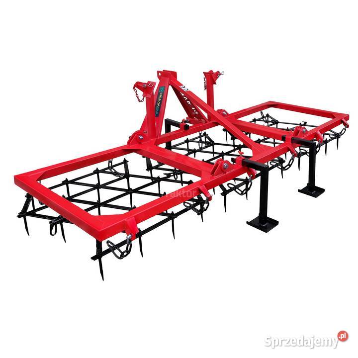 Brona ciężka 3polowa składana Demarol nieuszkodzony