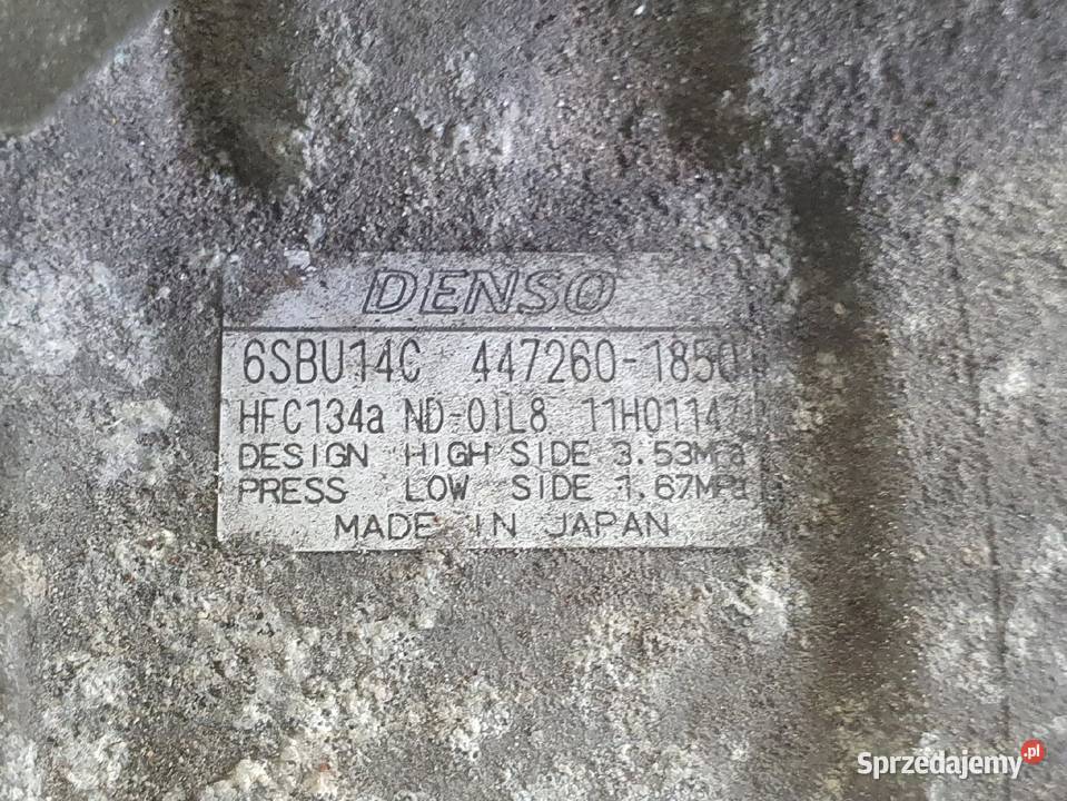 BMW E87 20 D SPRĘŻARKA KLIMATYZACJI pompa Janów