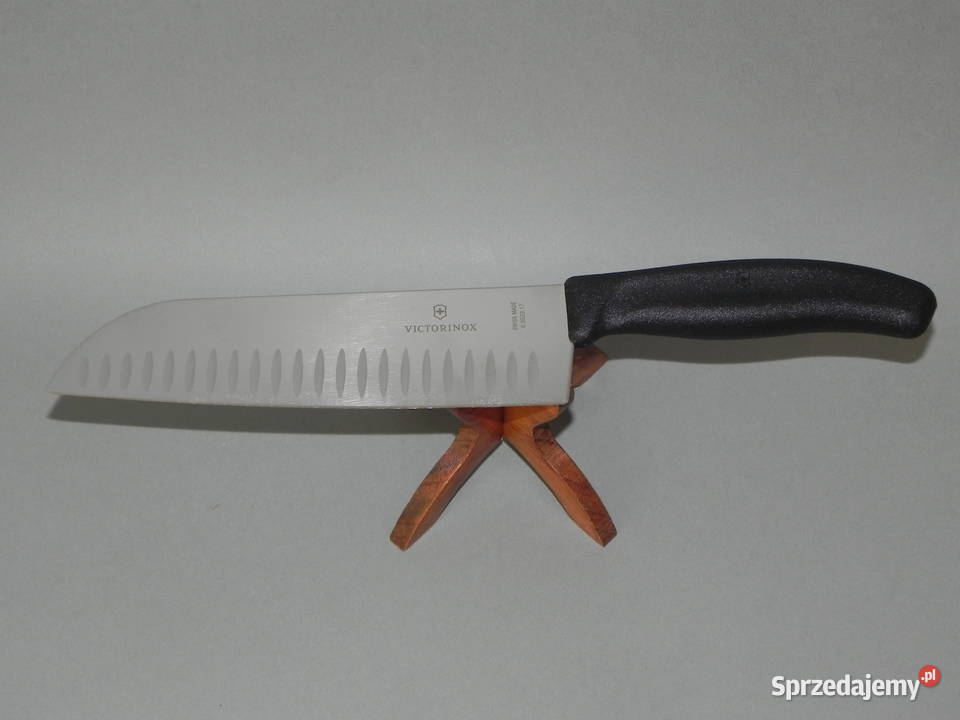 Santoku Victorinox nóż ostrze ryflowane 17 Środa Wielkopolska sprzedam