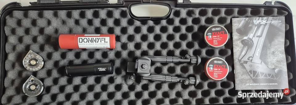 Sprzedam zestaw Wiatrówka PCP FX Maverick Białystok