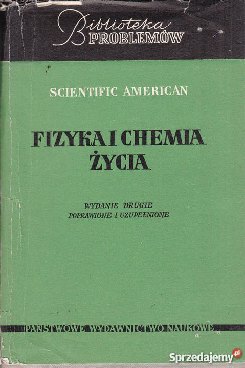 02455 FIZYKA I CHEMIA ŻYCIA SCIENTIFIC AMERICAN