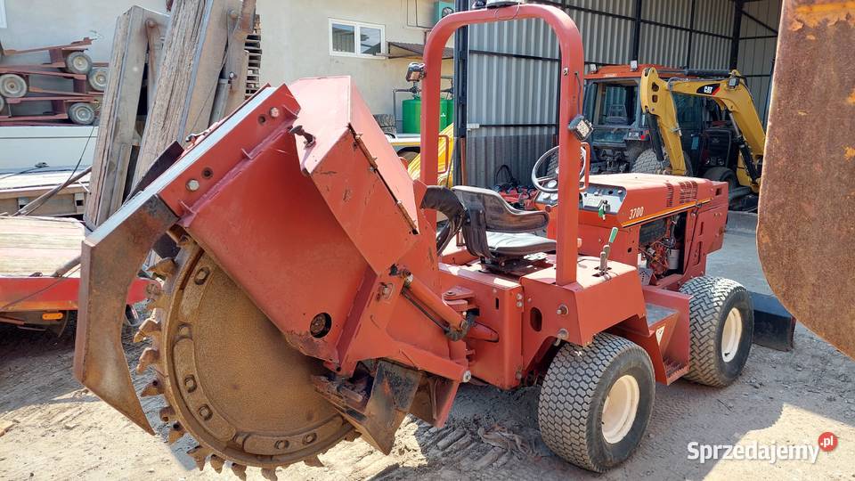Koparka tarczowa Ditch Witch 3700DD łańcuchowa Rok produkcji 1998 Sochaczew