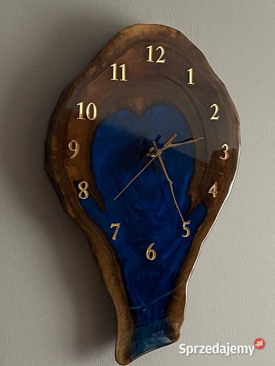 Zegar rękodzieło ścienny lubelskie Zamość