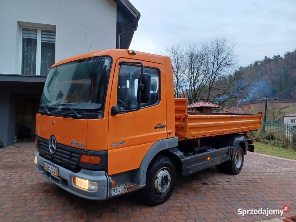Mercedes Ateco 815 Wywrotka dwuosiowa dwie osie Nowy Sącz