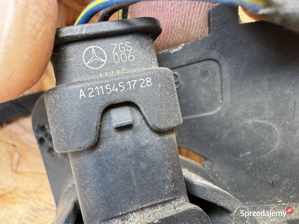 Wiązka instalacja PDC zderzaka przód Mercedes Materiały instalacyjne Międzychód sprzedam