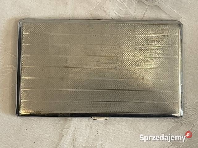 Niemiecka papierośnica platerowana III Rzesza małopolskie Kraków