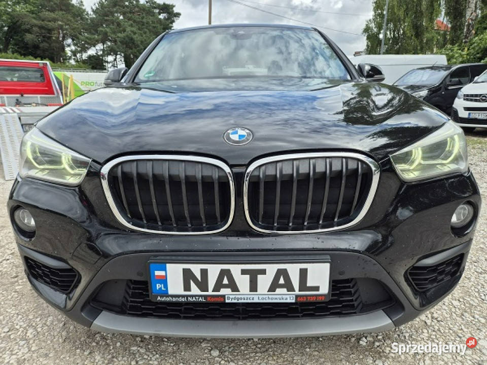 BMW X1 Automat1904x4 Ksenon II F48 2015 czarny Bydgoszcz sprzedam