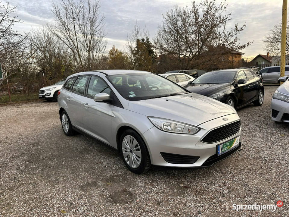 Ford Focus Salon PolskaII właścicielUszkodzony srebrny Warszawa