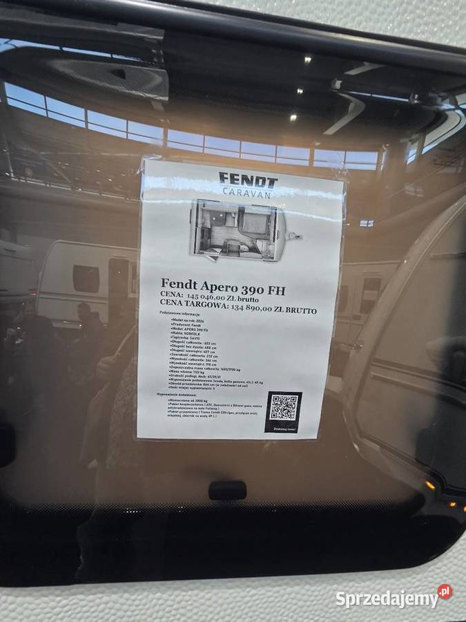 Przyczepa kampingowa fendt 350kg Kempingowe Słupsk