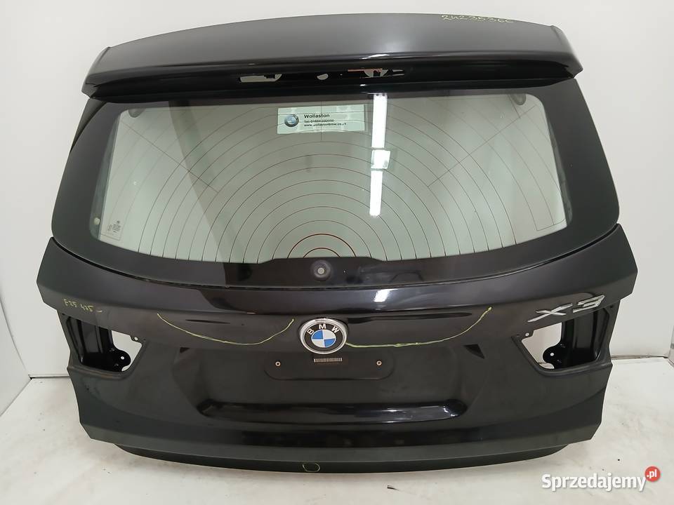 KLAPA BAGAŻNIKA TYLNA BMW X3 F25 4759 Strzyżewice