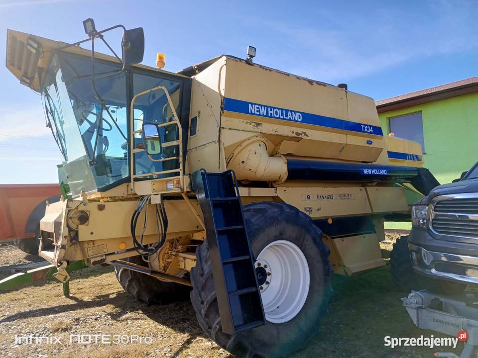 Holland TX 34 Klimatyzacja Zbożowe Szamoty