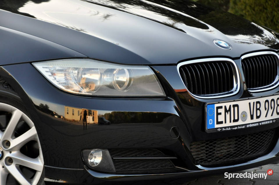 BMW 320 20d143LiftCzarnaParktronikI garażowany mazowieckie Ostrów Mazowiecka