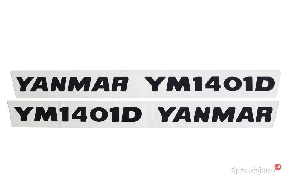 Naklejki 2 Yanmar YM1401D Tajęcina